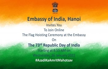 India@75: Celebration of 73rd Republic Day at the Embassy 